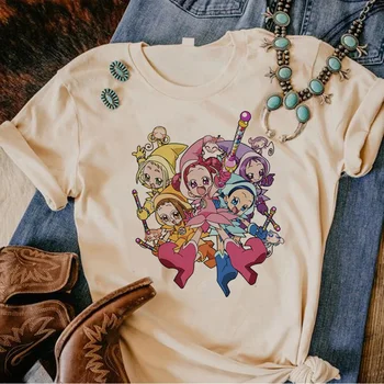Тениска Ojamajo Doremi, дамски дизайнерски забавно градинска тениска с изображение на аниме за момичета
