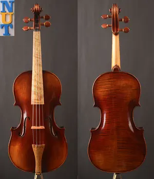 продажба на едро на 4-добрите модели на бароковата цигулки Flamed T20, 1 бр. цигулки М 20