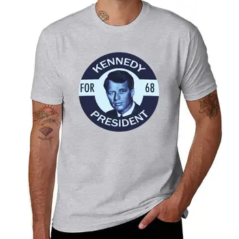 Нова тениска RFK for President, облекла в стил хипи, бързосъхнеща риза, дизайнерска тениска за мъже