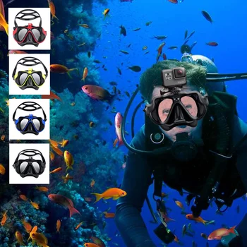 2023 Нова Професионална подводна камера, маска за гмуркане, очила за гмуркане, подходящи за малки спортни камери, Спортни аксесоари за гмуркане