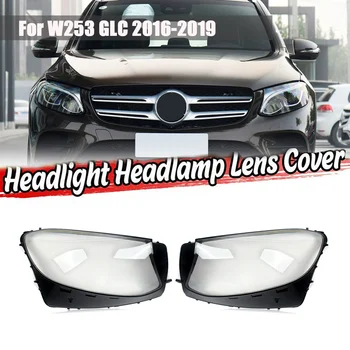 Остава за Mercedes-Benz W253 GLC 200 250 300 2016-2019, Капак на обектива на автомобилни фарове, главното светило, лампа, калъф за обектив