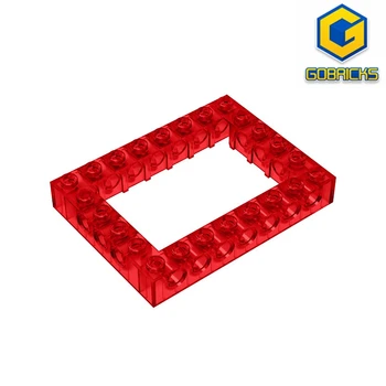 Gobricks GDS-974 Технически, тухла 6 x 8 с отворен център, съвместими с lego 32532 САМ Educational Building Blocks Технически