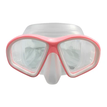 Здрава практически маска за гмуркане с втвърдяване за деца под вода Ясен преглед на Защита от мъгла Младежки гмуркане Googles Страхотна запечатани капак за носа