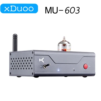 XDUOO МУ-603 ES9018K2M Bluetooth 5.1 КПР и клиенти предусилвател 12AU7 Клиенти усилвател С подкрепата на SBC/AAC/aptX/aptX HD