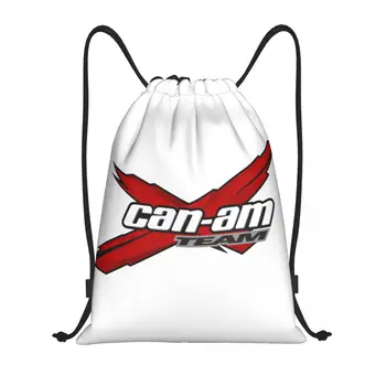 Чанти на съвсем малък с логото на Can Am BRP ATV, Женски Мъжки преносими чанти за фитнес, спортни раници