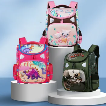 Училищен раница от EVA с твърда черупка за деца, сладък cartoony ученическа раница, интегрирани персонализирани ученически чанти