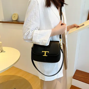 2023 Модни Проста Дамска чанта, Луксозна Модерна чанта-месинджър през рамо, Портмонета и дамски чанти, чанти за през рамо за жени