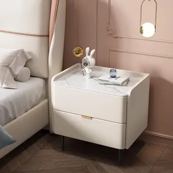 Тоалетка лукс, Създаден от шкафа с ниски чекмеджета, Просто малка странична масичка, Модерна Тесен мебели на Casa Arredo за спални GG