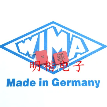 Безплатна доставка, 10 бр/30 бр., кондензатор WIMA Germany MKS-3 63V 0,22 справедливост, 63V 224 220NF, P = 7.5 mm