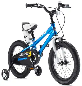 Велосипед BMX Freestyle 12 инча, синьо с две ръчни спирачки (отворена кутия)