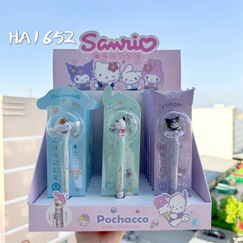 Сладък механичен молив Sanrio, Нов набор от студентски канцеларски материали, молив Kawai, ученически пособия, подарък за момичета