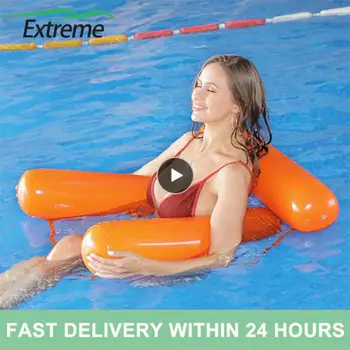 Релаксиращ плаващ дюшек за плуване от окото на материал, носещ 150 кг Воден поплавковый хамак, удобен надуваем воден диван