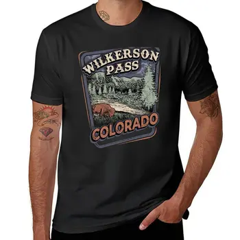 Нова тениска Wilkerson Pass: Colorado Horizons, летен топ, тениски големи размери, Мъжки ризи