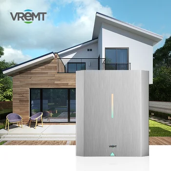VREMT Монтиране на устройство за съхранение на енергия на 5.3 кВтч 140Ач Дълъг живот на Домакинството литиева батерия За съхранение на енергия за слънчева батерия