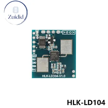 HLK-LD104 10G Ниска радарный модул LD104 Интелигентен сензор за индукционно прекъсвач осветление Таван инсталация с функция за определяне на светлина