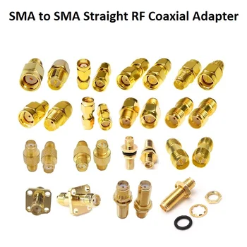 Адаптер SMA-SMA SMA Женски-SMA Мъжки Директен Радиочестотни Коаксиален адаптер