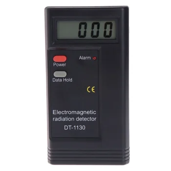DT-1130 Ръчен цифров детектор на електромагнитни лъчения, измерване на ЕЛЕКТРОМАГНИТНИ, тестер, 50 Hz-1999МГЦ, звукова аларма за компютърна зала