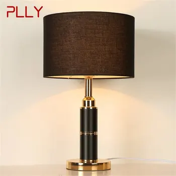 Настолни лампи PLLY Модерен и Луксозен Дизайн, led Черен Настолна Лампа, Декоративен За дома, Нощни