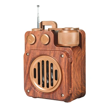 Ретро радио на Безжични Bluetooth-високоговорител в със старомодния стил За къщи и Улици