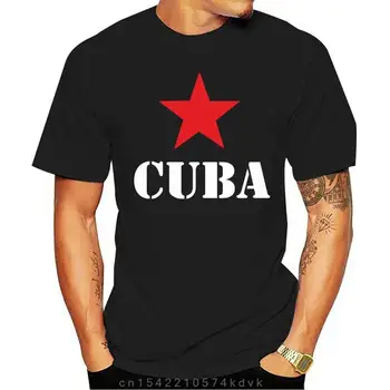 Тениска Homme 2021, Нова тениска с Кубинската революция, Тениска с принтом Кастро, Че Гевара, Мъжки