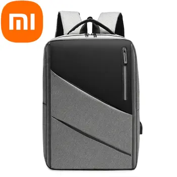 Раница Xiaomi, нова раница с USB зареждане, раница за почивка, мъжки лесна чанта за лаптоп, модерен раница