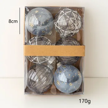 За Коледа на фестивала и купоните Идват висококачествени коледни топки с прозрачен шариковым шампанско за украса на коледната елха