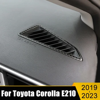За Toyota Corolla E210 2019 2020 2021 2022 2023 Неръждаема автомобилна стойка воздуховыпускная рамка Довършителни пръстен рамка етикети аксесоари