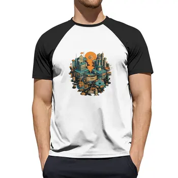 тениска cryptoworld, корейската мода, тениски с котки, спортна риза, мъжка тениска с изображение