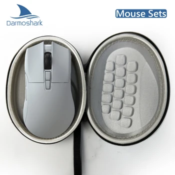 Darmoshark N3 Безжична Bluetooth Трехрежимная Детска Мишка 7 Клавиши 26000 точки на инч PAM3395 Оптични Мишки Макро Drive За Преносими КОМПЮТРИ