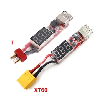 Многофункционален конвертор XT60/T Plug to USB Подобрява както и опит
