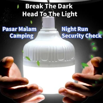 Лампа за Къмпинг, Открит Палатка за аварийна лампа, фенер за вътрешен двор, Лампа за Градина на Верандата, Преносим батерия