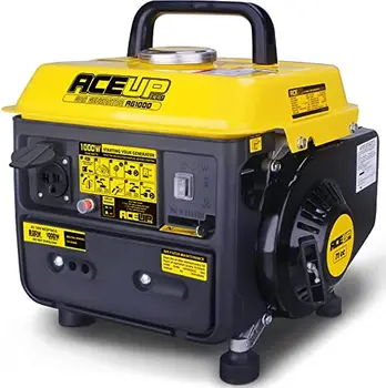 Бензинов генератор Aceup Energy мощност 1000 W, преносим генератор за къмпинг, ultralight, съвместим с EPA и CARB