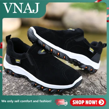 VNAJ/ Нова ежедневни обувки, мъжки маратонки, градинска обувки за ходене, Лоферы, Удобни обувки, мъжки обувки, лек плюс Размер премахнати за 38-50