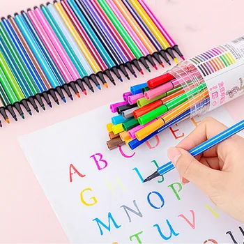 Моющаяся, Акварел дръжка Набор от цветни Дръжки за детска рисунка на Художествени маркери