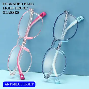 Детски слънчеви очила с Защита от синя светлина, Компютърни TR90, Удобни Очила, Онлайн класове, за Защита на очите, Ультралегкая дограма