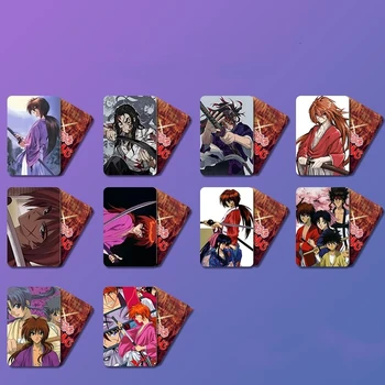 Rurouni Kenshin 3 Инча(ите) Картичка-Запомнете Myoujin Яхико Химура Кеншин Книгата Скоба за Оформление на Страници, карти Колекция от аниме стоки подарък