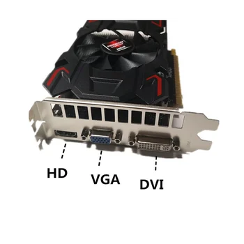 HD6700 за видеокартата AMD 1G GDDR5 128Bit 700 Mhz/1000 Mhz HD + VGA + DVI Интерфейс PCI-E 2,0x16 Настолна Детска графична карта