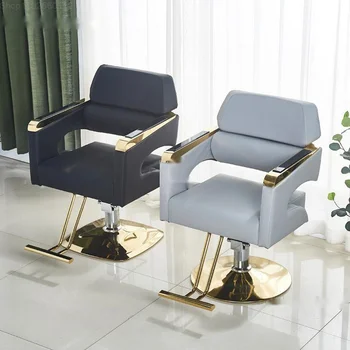 Съвременните професионални фризьорски стола, Салонная мебели, Леко Луксозно коса стол за салон за красота, Отточна тръба на шарнирна връзка лифт, се стол от неръждаема стомана