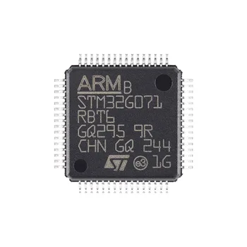 5 бр./лот STM32G071RBT6 LQFP-64, ARM Микроконтролер - MCU Ядро Arm Cortex-M0 + MCU 128 Kb флаш памет 36 Kb оперативна памет