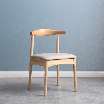 Лек Обяд Стол за Интериора на Съвременния дървена Ресторантско Хранене Столове За Всекидневна Луксозен Дизайнерски мебели в скандинавски стил Krzesla Do Jadalni