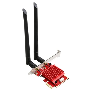 83XC 3000 Mbps WiFi6 PCI-E Bluetooth-съвместима 5.1 Двухдиапазонная детска Безжична карта PCIe WiFi-адаптер 2.4 G/5G 802.11 AX WiFi