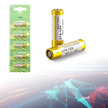 DXAB Универсално решение Алкални батерии 27A 12V за електронни указатели