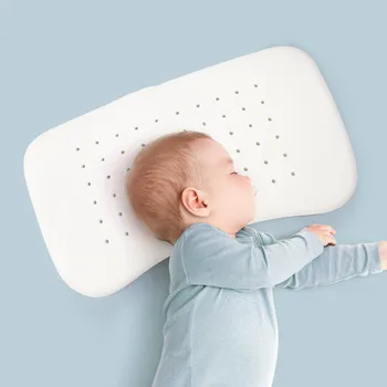 Детски мат с шарките, детски памучни възглавнички за комфортен сън, възглавница за подкрепа на главата за автомобилни седалки