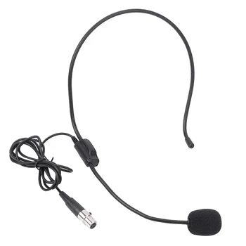 Безжични Високоговорители Слушалки Микрофони, монтирани в кръста, намаляване на шума, Студио Прическа, Стерео Plug TA3F XLR, 3 контакт, Преносим