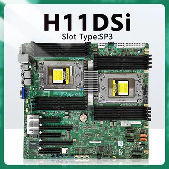 H11DSi REV 2.0 за двухсерверной на дънната платка REGECC DDR4, поддържа конфигурацията на процесора EPYC 7001 серия 7002, определени от клиента