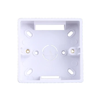 86X86 PVC удебелена разпределителните кутия за Монтиране на стена касети за основание контакти на ключа Sw