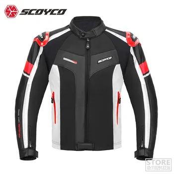 SCOYCO Нова яке за мотокрос и офроуд състезателна яке, окото мотоциклетът яке, Мото протектор за мъже и жени