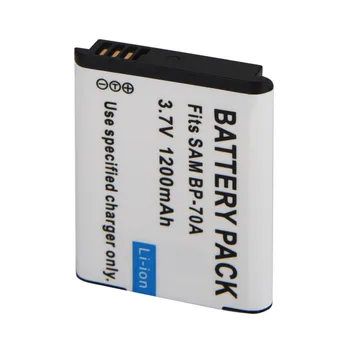 1бр 1200 ма BP70A Батерия BP 70A BP-70A Литиево-йонни Батерии За Samsung ES65 ES70 TL105 TL110 PL100 SLB-70A Батерия