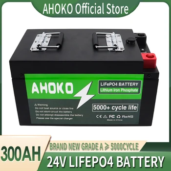 Вградена батерия LiFePO4 капацитет от 24 300 Ah, BMS, литиево-желязо-фосфатный батерия за голф-кара, Слънчеви батерии за нощуване на открито със зарядно устройство