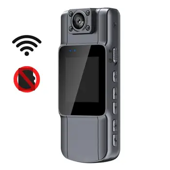 Мини Камера HD IPS Екран С Възможност за Завъртане На 180 ° Обектив Задната част на Клипса Full Hd Полицейска Камера за Носене на Тялото Носен pocket video camera Bodycam Камери